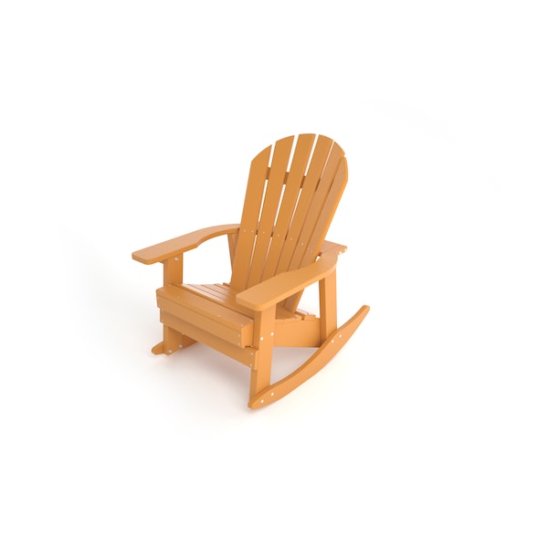 Cedar Charleston Rocking Adirondack Chair